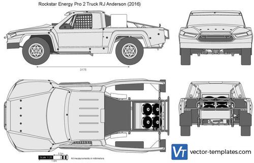 Rockstar Energy Pro 2 Truck RJ Anderson