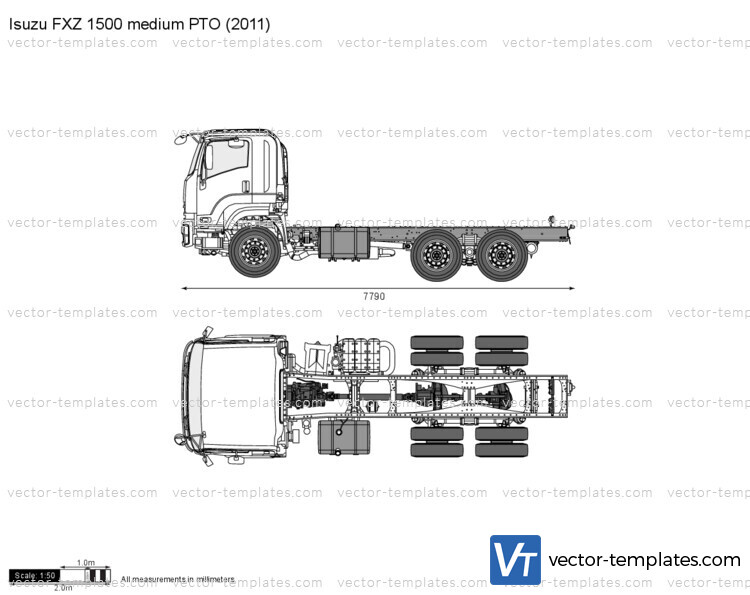 Isuzu FXZ 1500 medium PTO