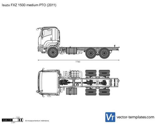 Isuzu FXZ 1500 medium PTO