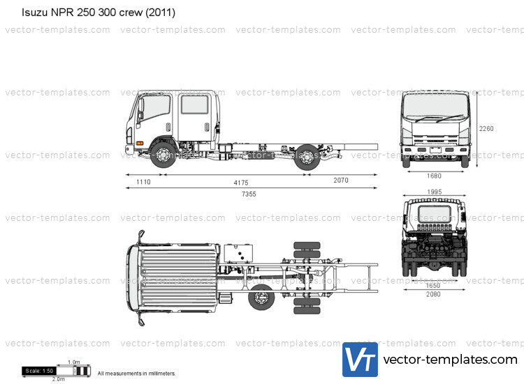 Isuzu NPR 250 300 crew