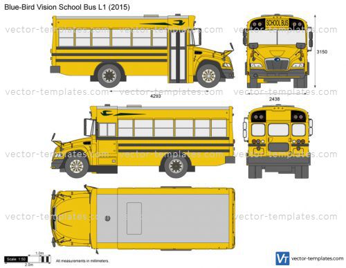 Blue-Bird Vision School Bus L1