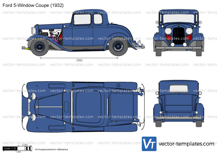 Ford 5-Window Coupe