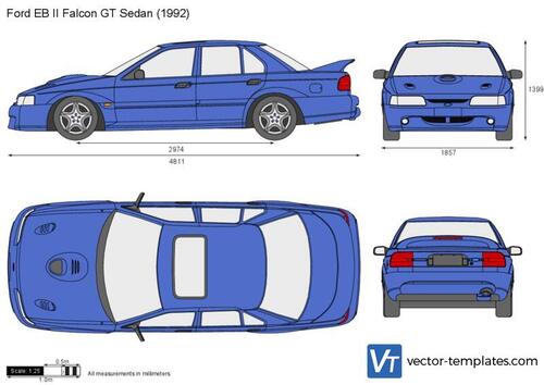 Ford EB II Falcon GT Sedan