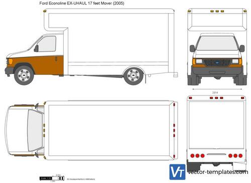 Ford Econoline EX-UHAUL 17 feet Mover