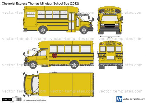 Chevrolet Express Thomas Minotaur School Bus