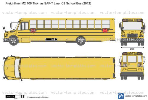 Freightliner M2 106 Thomas SAF-T Liner C2 School Bus