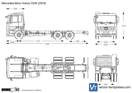 Mercedes-Benz Actros 3344