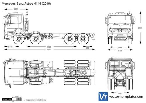 Mercedes-Benz Actros 4144