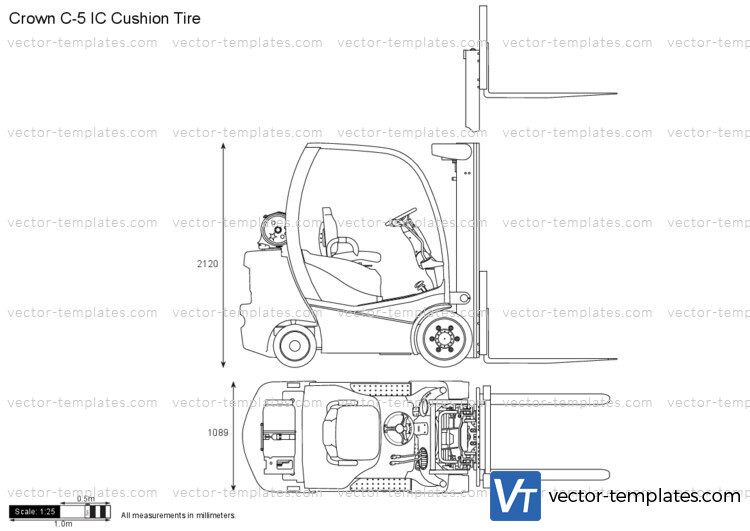 Crown C-5 IC Cushion Tire