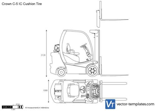 Crown C-5 IC Cushion Tire