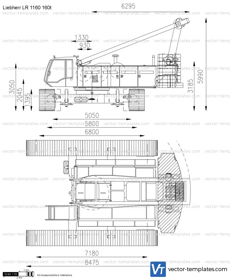 Liebherr LR 1160 160t