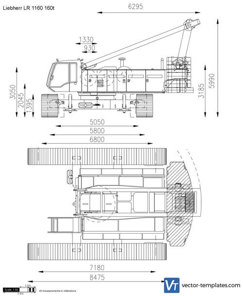 Liebherr LR 1160 160t