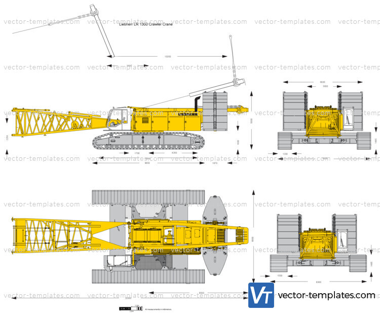 Liebherr LR 1300 Crawler Crane