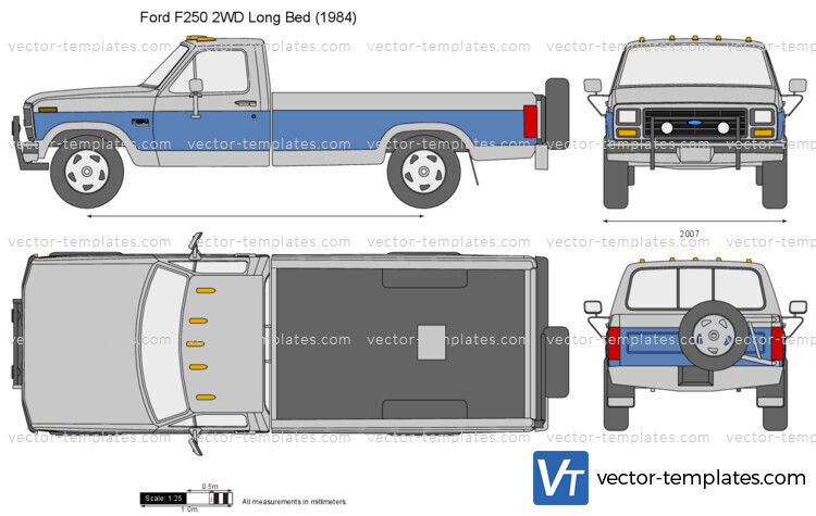 Ford F-250 2WD Long Bed