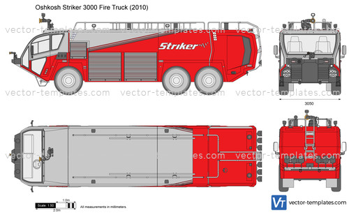 Oshkosh Striker 3000 Fire Truck