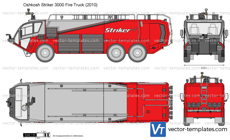 Oshkosh Striker 3000 Fire Truck