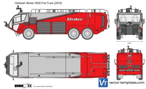 Oshkosh Striker 3000 Fire Truck