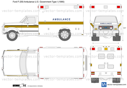 Ford F-250 Ambulance U.S. Government Type I