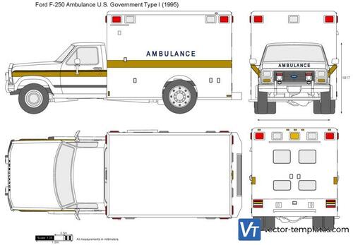 Ford F-250 Ambulance U.S. Government Type I