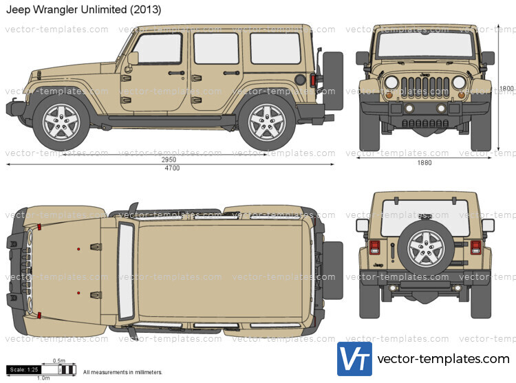 Jeep Wrangler Unlimited 5-Door JK