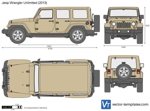 Jeep Wrangler Unlimited 5-Door JK