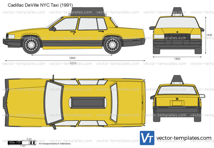 Cadillac DeVille NYC Taxi