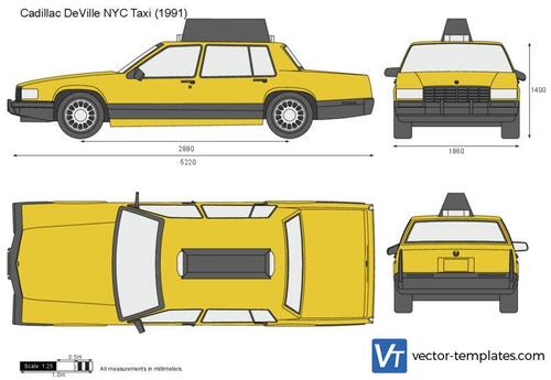 Cadillac DeVille NYC Taxi