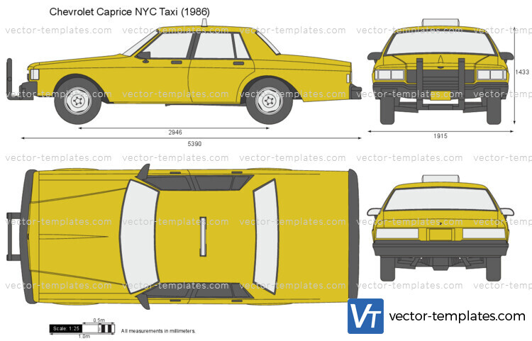 Chevrolet Caprice NYC Taxi