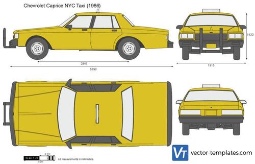 Chevrolet Caprice NYC Taxi