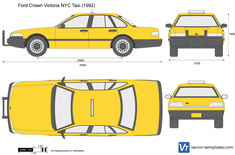 Ford Crown Victoria NYC Taxi
