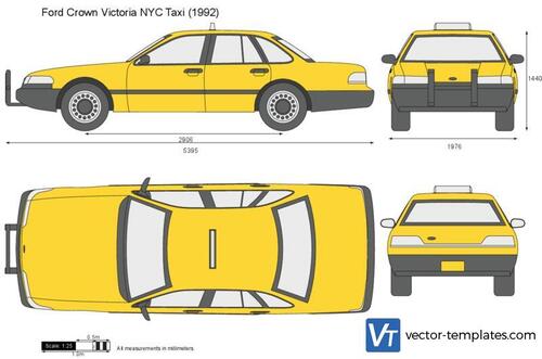 Ford Crown Victoria NYC Taxi