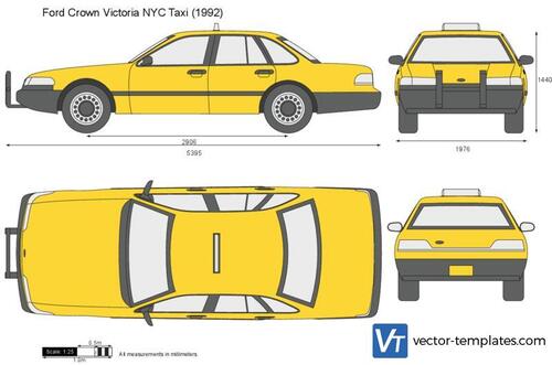 Ford Crown Victoria NYC Taxi