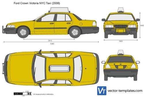 Ford Crown Victoria NYC Taxi