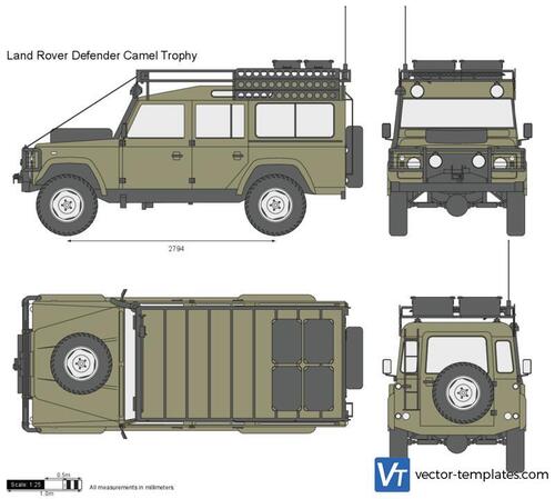 Land Rover Defender Camel Trophy