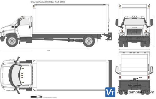 Chevrolet Kodiak C6500 Box Truck