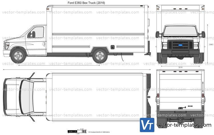 ford e350 14ft box truck