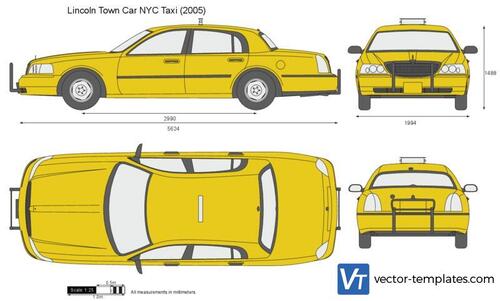 Lincoln Town Car NYC Taxi