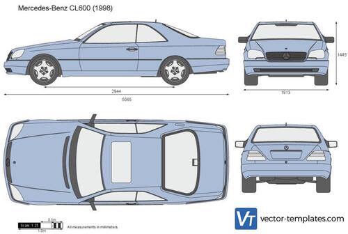 Mercedes-Benz CL600 C140