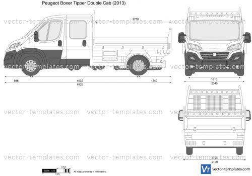Peugeot Boxer Tipper Double Cab