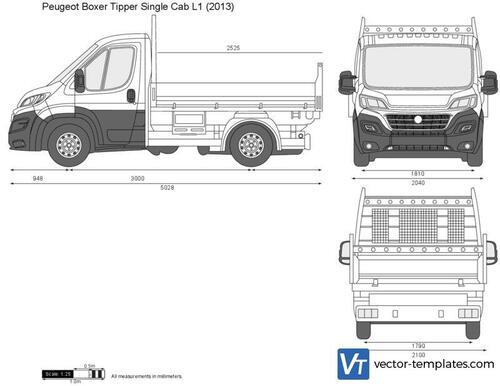 Peugeot Boxer Tipper Single Cab L1