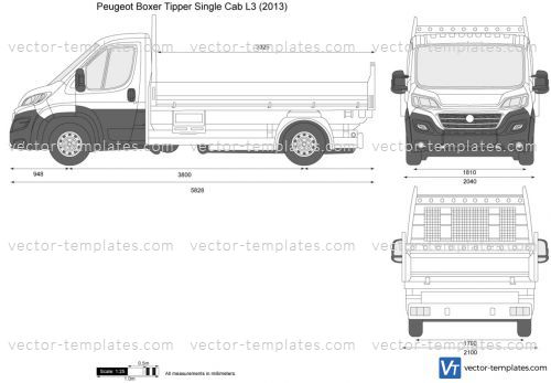 Peugeot Boxer Tipper Single Cab L3