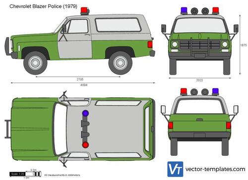 Chevrolet Blazer Police