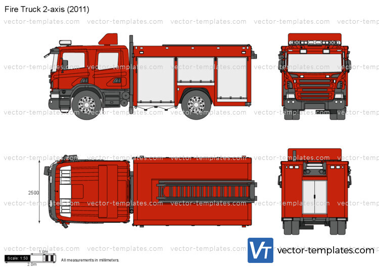 Fire Truck 2-axis