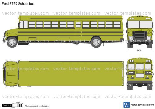 Ford F750 School bus