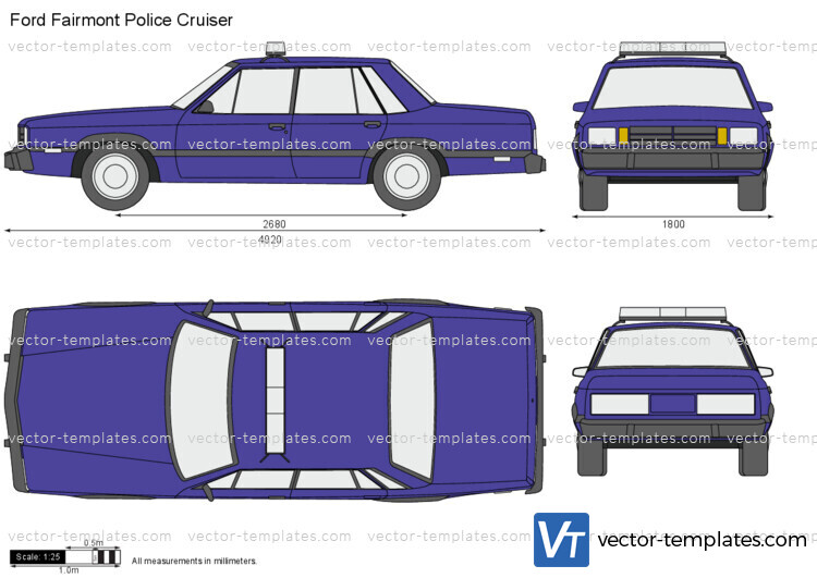 Ford Fairmont Police Cruiser