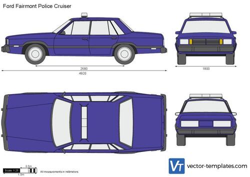 Ford Fairmont Police Cruiser