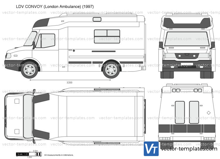 LDV CONVOY (London Ambulance)