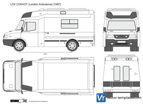 LDV CONVOY (London Ambulance)