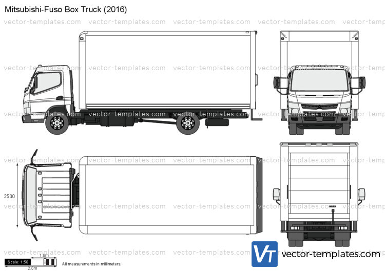 Templates - Trucks - Mitsubishi-Fuso - Mitsubishi-Fuso Box ... fuse box chart template 