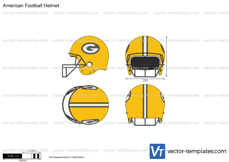 American Football Helmet